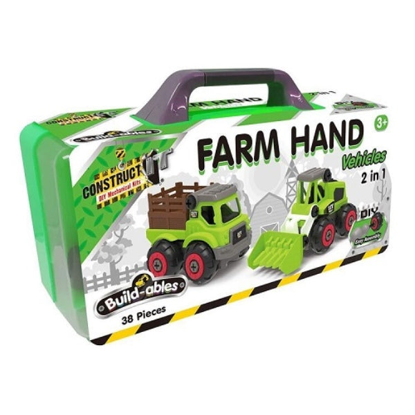 Buildables Farm Yard Vehicles 2 in 1