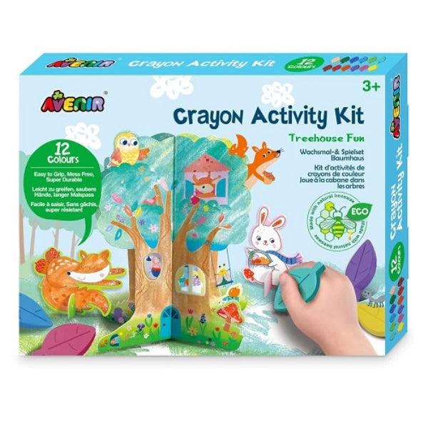 Crayon Activity Kit Treehouse Fun - Avenir