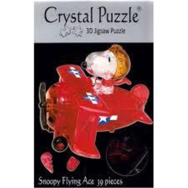 3D Snoopy Flying Ace - Crystal Puzzle