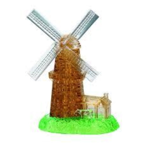 3D Large Windmill - Crystal Puzzle