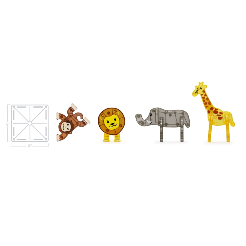 Safari Animals 25pc Set - Magna-Tiles