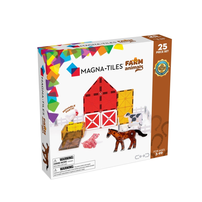 Farm Animals 25pc Set - Magna-Tiles