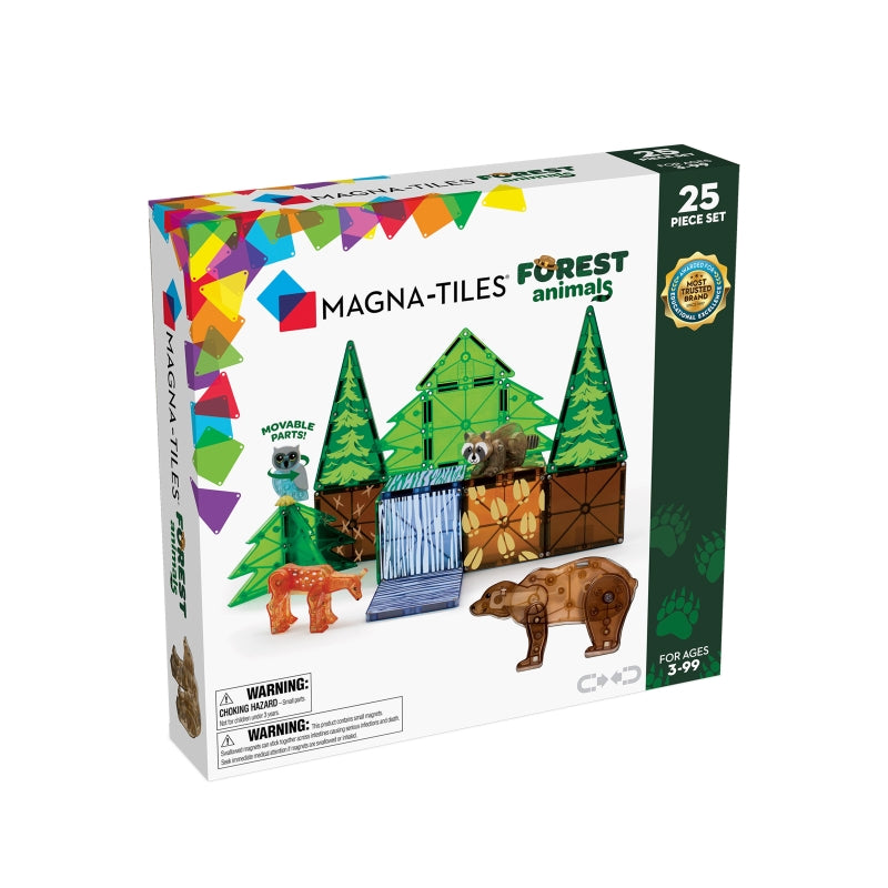 Forest Animals 25pc Set - Magna-Tiles
