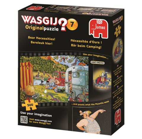 WASGIJ? 7 Retro Original Bear Necessities 1000pc Puzzle