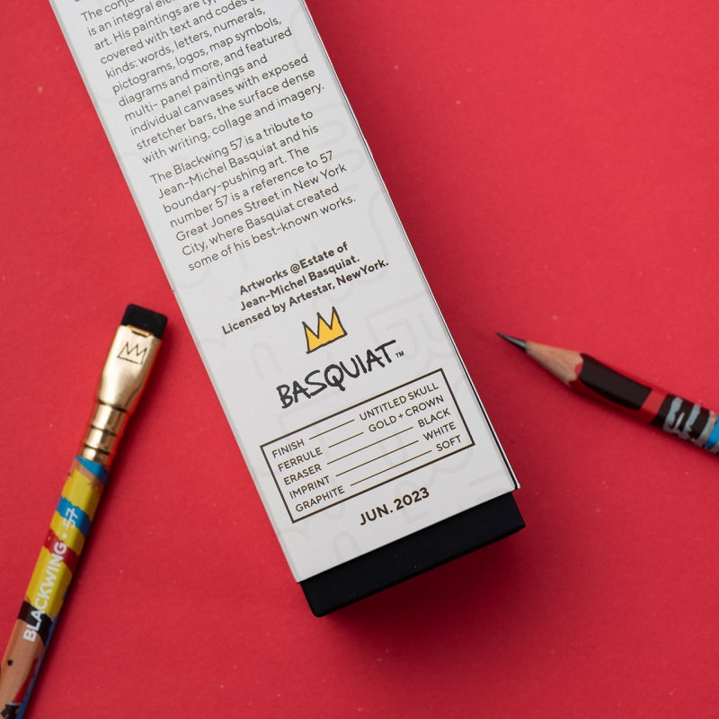 Volume 57 Jean-Michel Basquiat Pencil Soft - Blackwing
