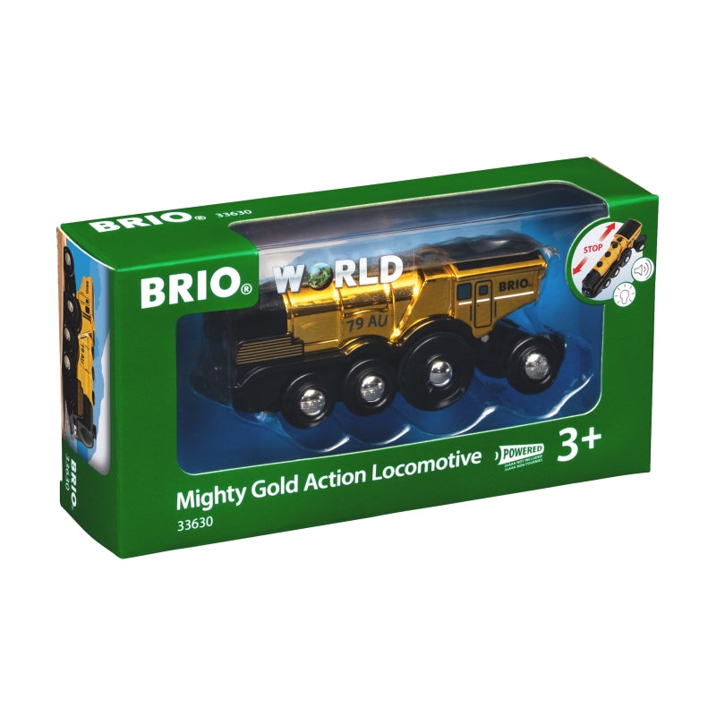 Mighty Gold Action Locomotive - Brio