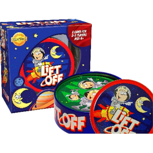 Lift Off Card Game in tin