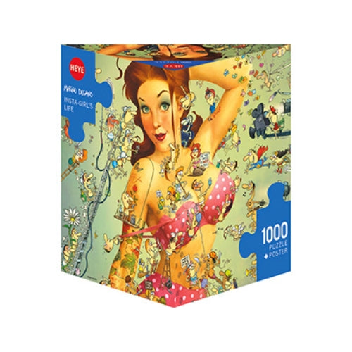 Degano Insta-Girls Life 1000pc Puzzle - Heye