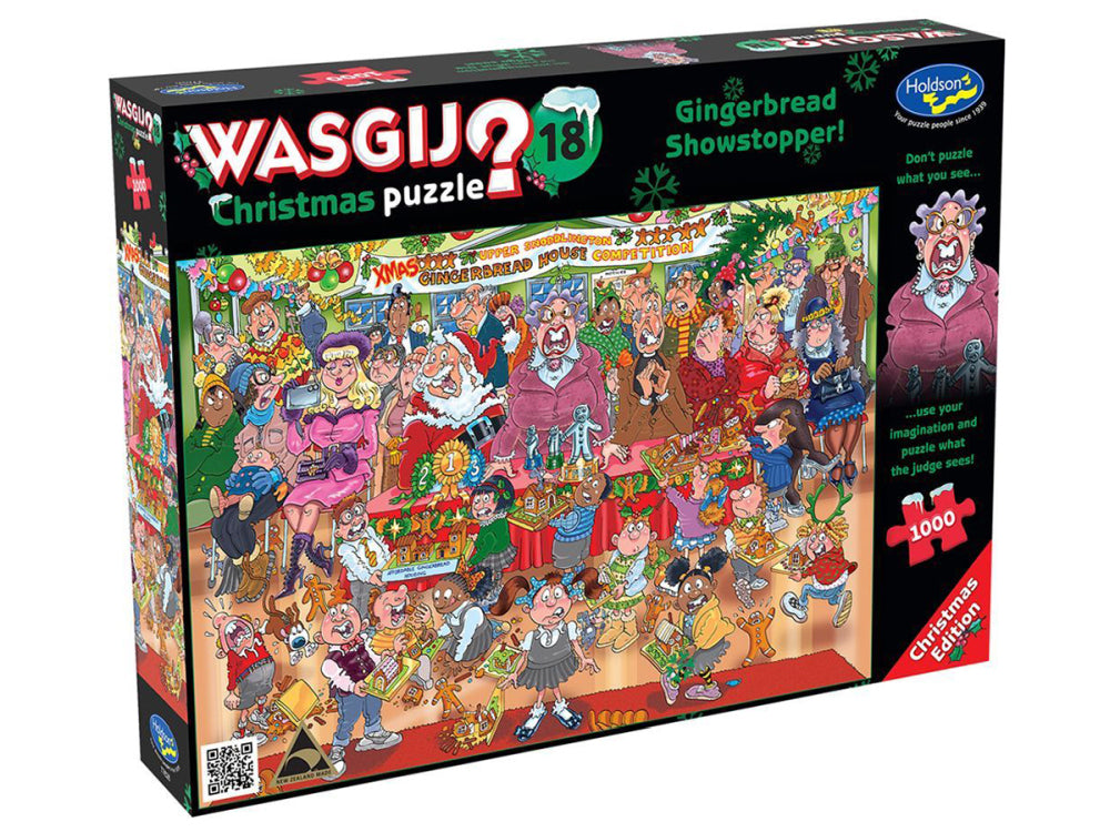 WASGIJ? 18 XMAS Gingerbread Showstopper 1000pc Puzzle