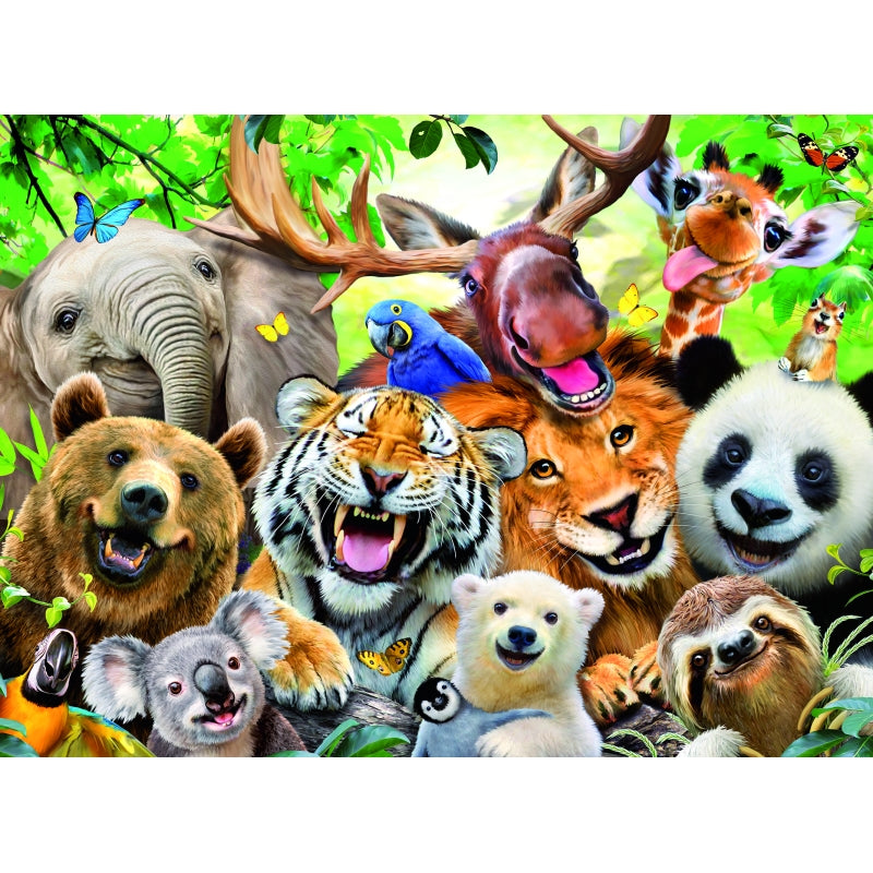 Wild Animal Selfie 300pc Puzzle - Ravensburger