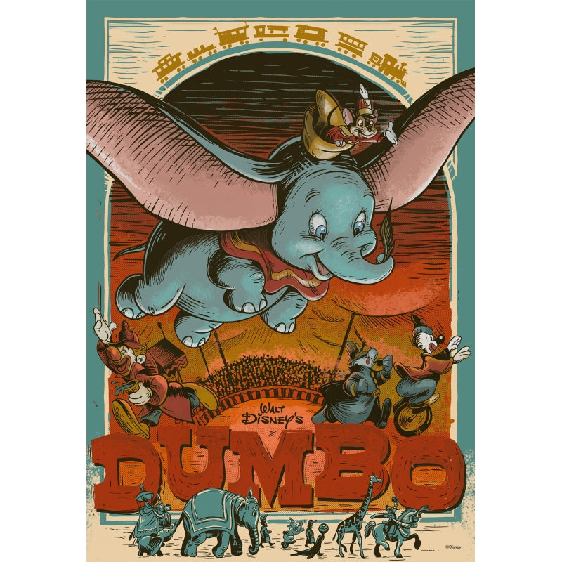 Dumbo Disney 100 Anniversary 300pc Puzzle - Ravensburger