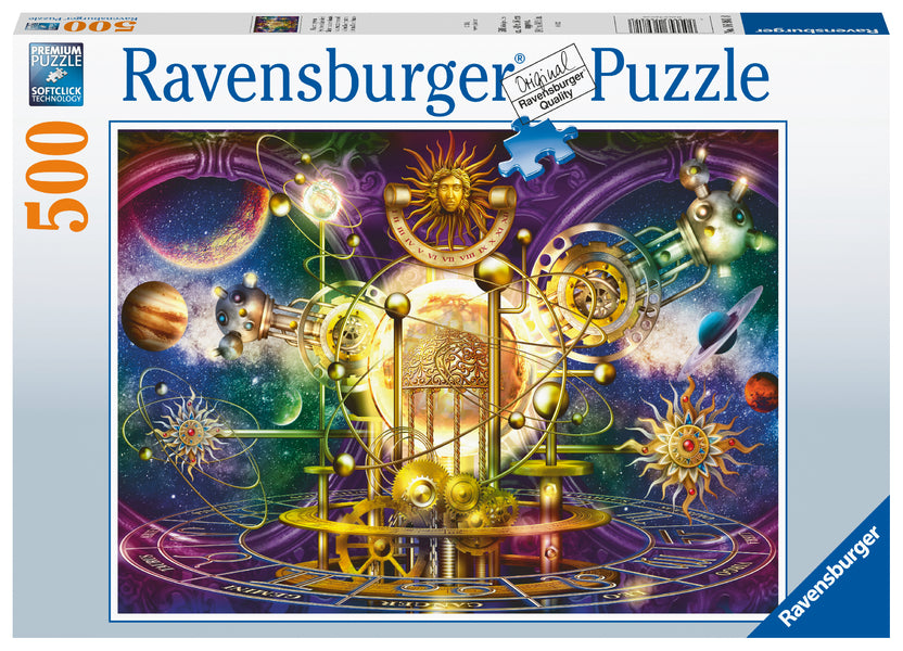 Golden Solar System Puzzle 500pc - Ravensburger