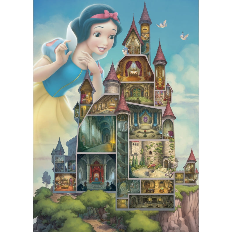 Disney Castles Snow White 1000 pc Puzzle - Ravensburger