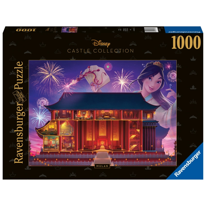 Disney Castles Mulan 1000pc Puzzle - Ravensburger