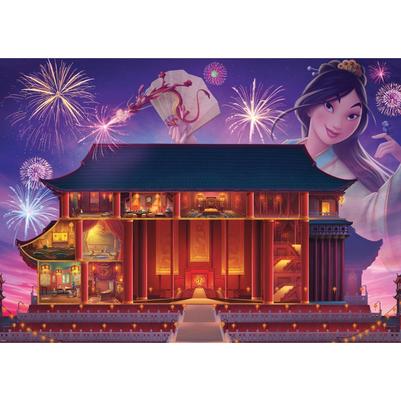 Disney Castles Mulan 1000pc Puzzle - Ravensburger