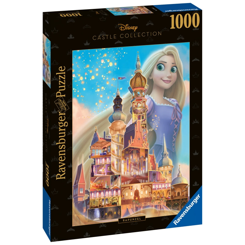 Disney Castles Rapunzel 1000pc Puzzle - Ravensburger