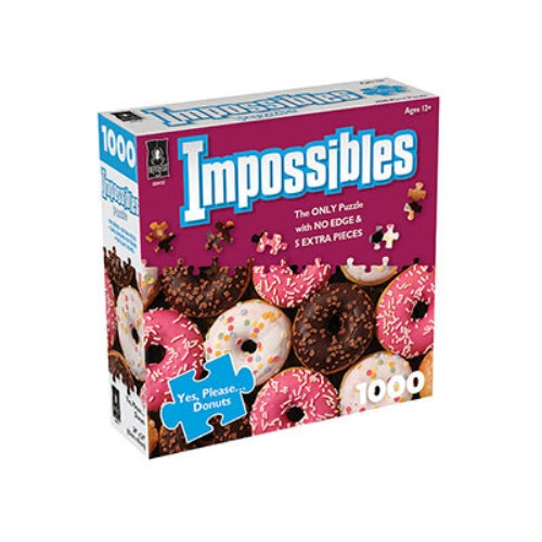 Impossible 1000pc Puzzle Donuts