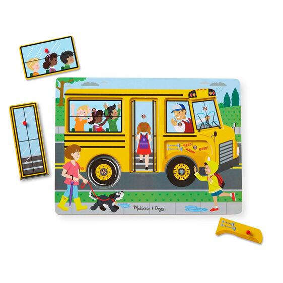 Wheels on the Bus Sound Puzzle - Melissa and Doug
