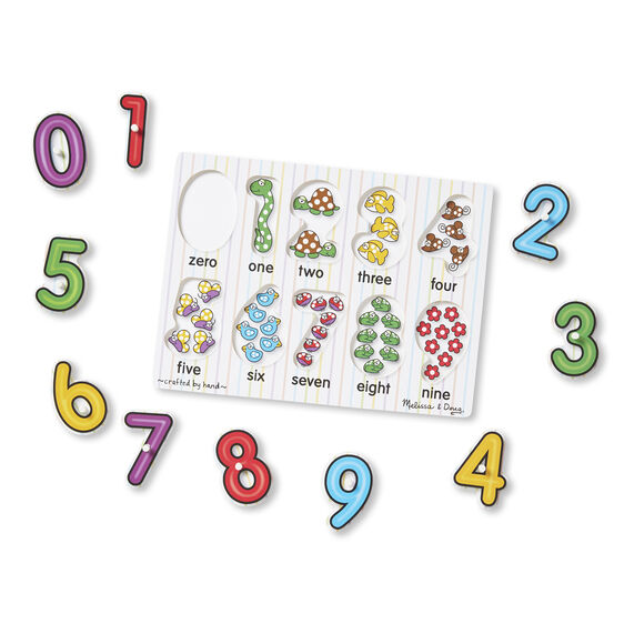 See-Inside Numbers Peg Puzzle - Melissa and Doug