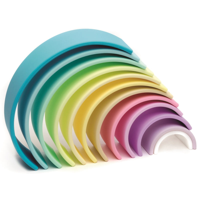 Rainbow 12pc Pastel - Dena Toys