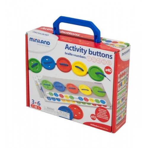 Activity Lacing Buttons - Miniland