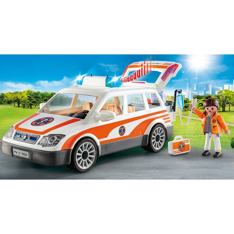 Emergency Car with Siren - Playmobil