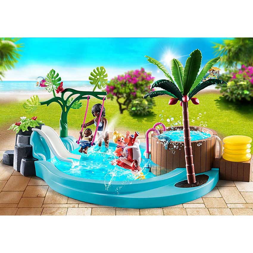 Childrens Pool with Slide - Playmobil