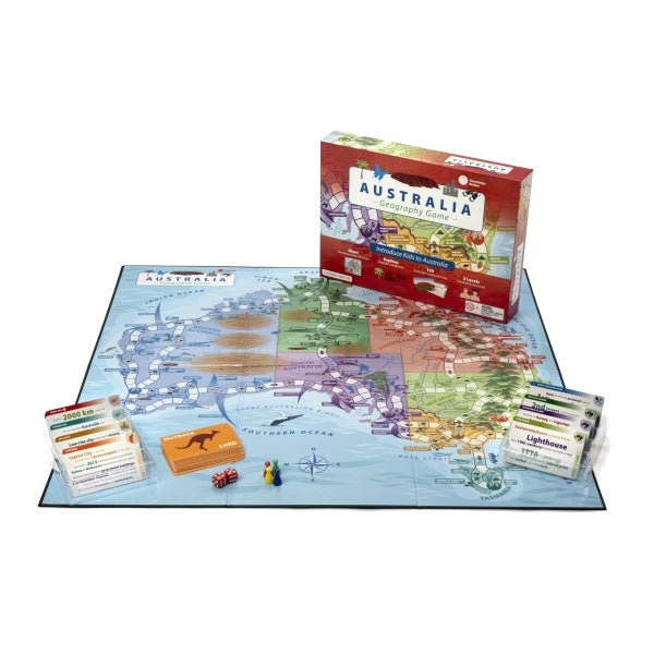 Australia Geography Game - Knowledge Builder