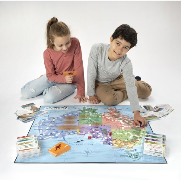 Australia Geography Game - Knowledge Builder