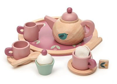 Birdie Wooden Tea Set - Tender Leaf Toys