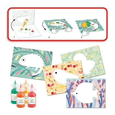 Squirt and Spread Painting Set - Djeco