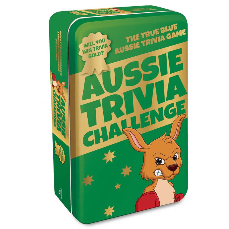 Aussie Trivia Challenge Tin Game