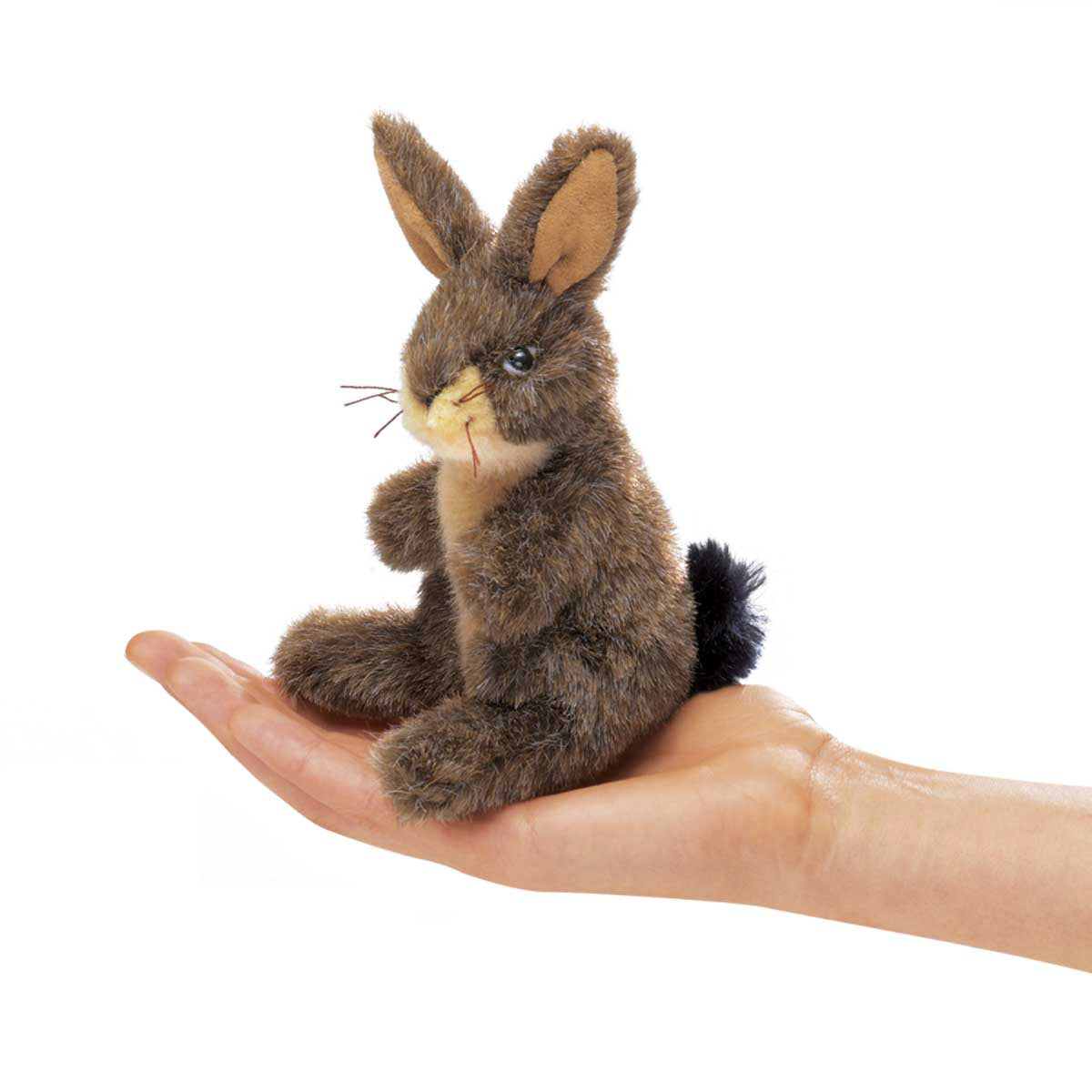 Mini Jack Rabbit Finger Puppet - Folkmanis