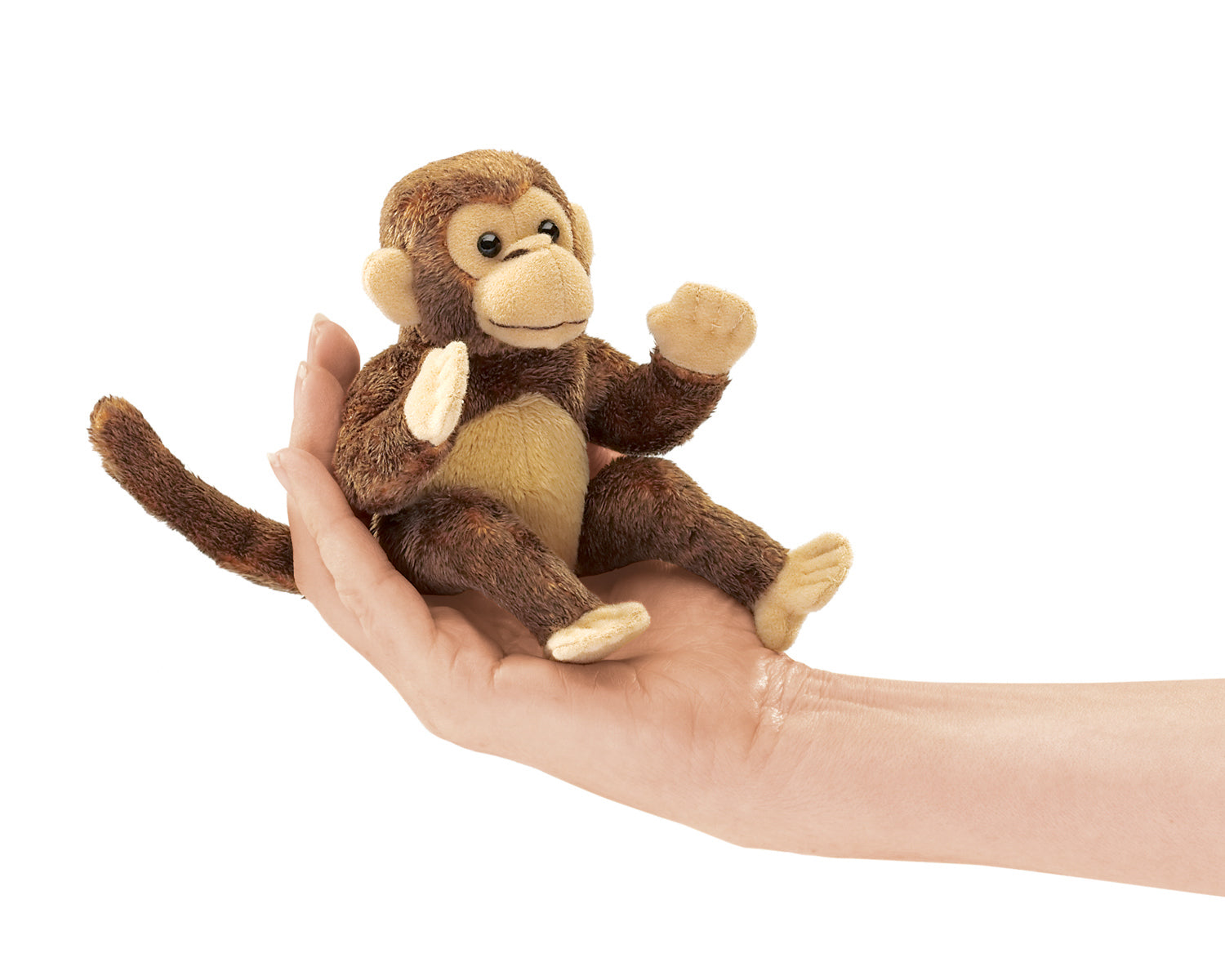 Mini Monkey Finger Puppet - Folkmanis