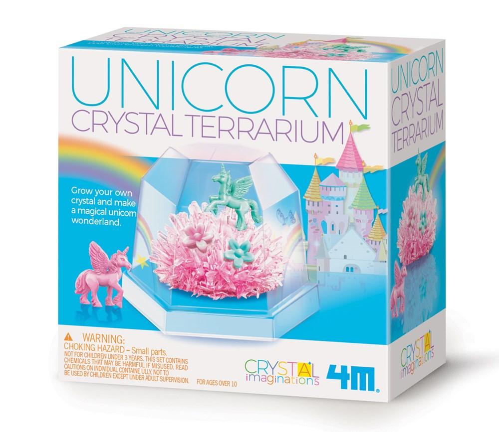 Crystal Unicorn Terrarium  - 4M Kidzlabs