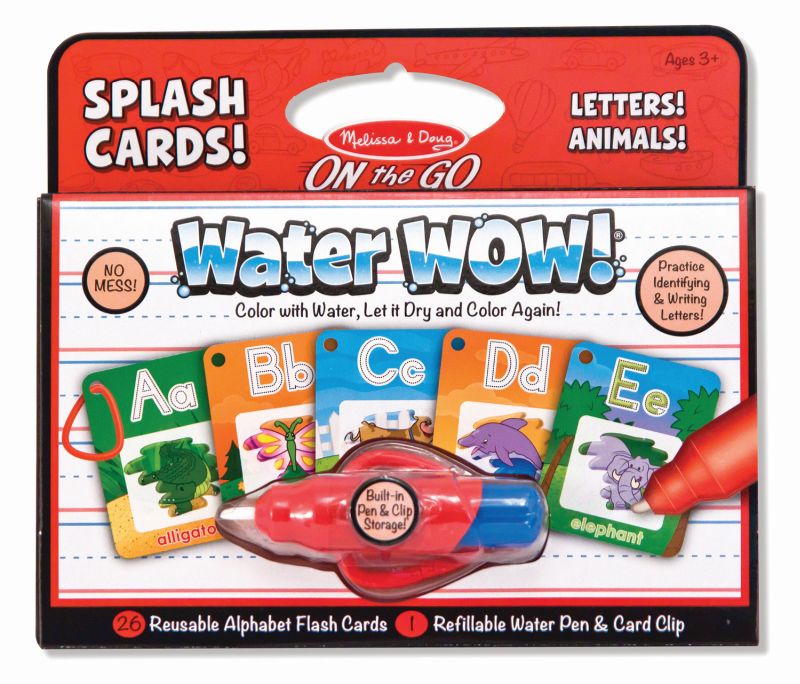 Alphabet Splash Cards Water WOW - Melissa and Doug