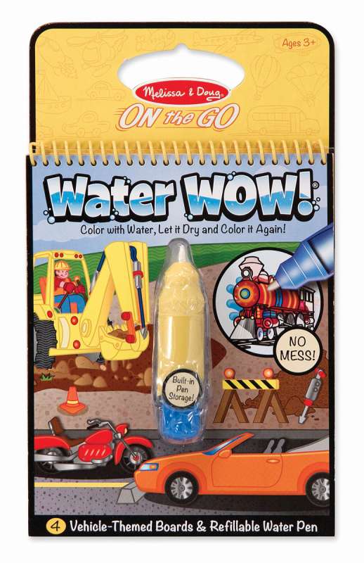 Vehicles Water WOW On The Go - Melissa and Doug