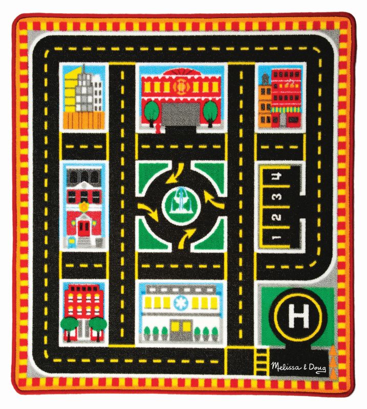 City Rescue Play Mat and Vehicles - Melissa and Doug