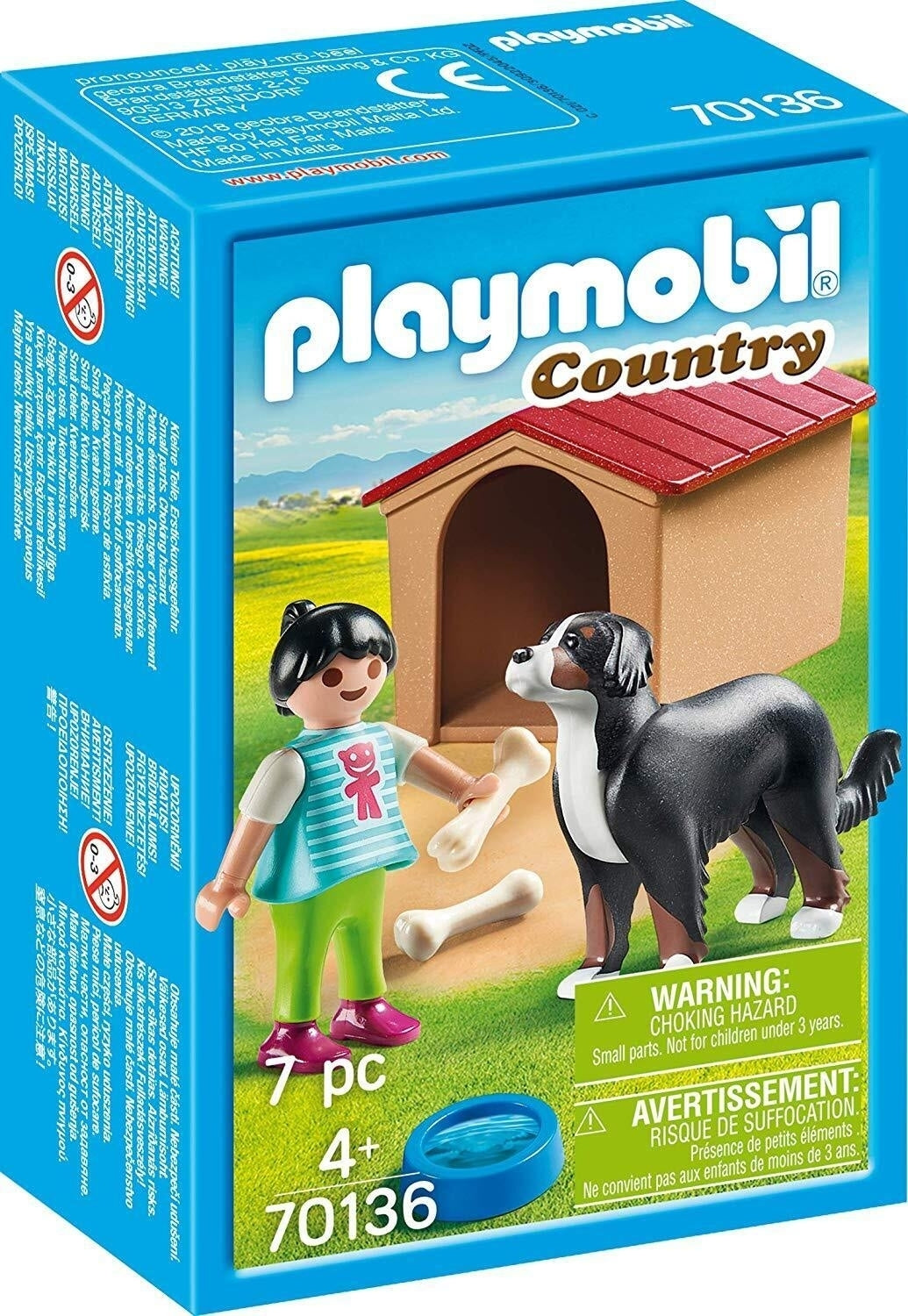 Dog with Doghouse - Playmobil