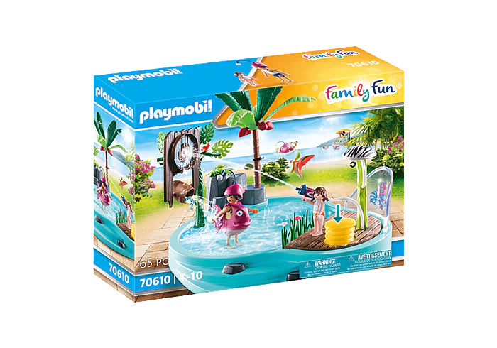 Small Pool with Water Sprayer - Playmobil
