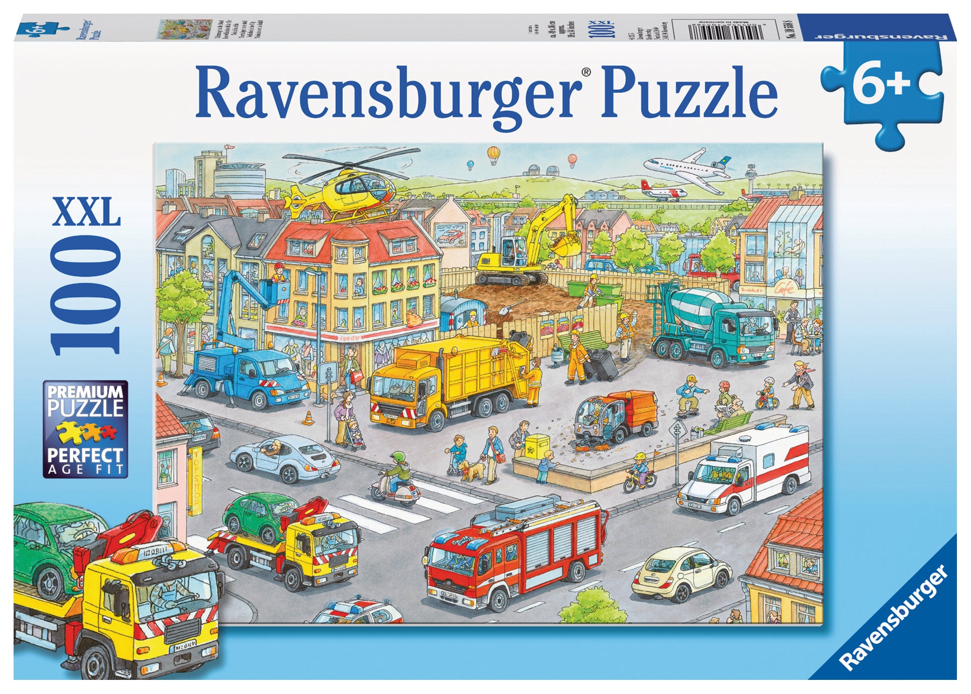 Vehicles in the City 100pc Puzzle - Ravensburger