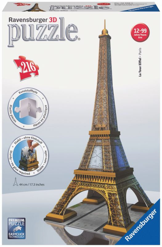 Eiffel Tower 3D 216pc Puzzle