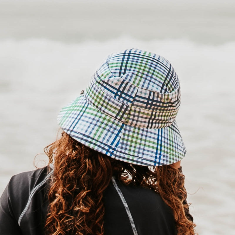 Check Beach Bucket Hat - Bedhead Hats