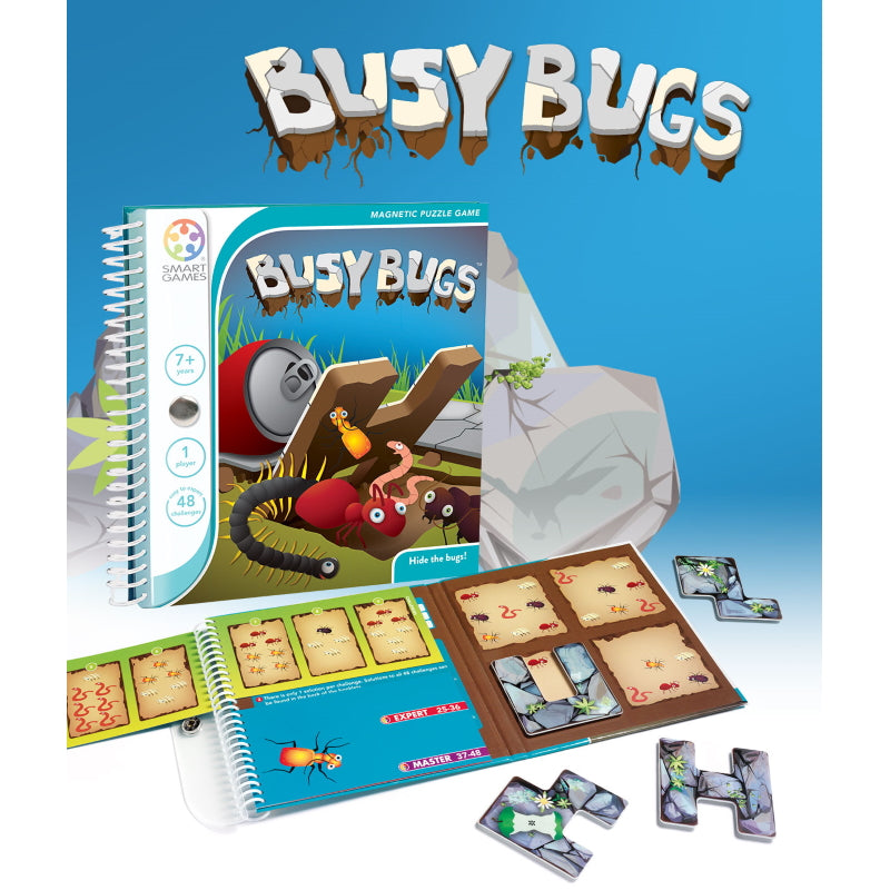 Busy Bugs Magnetic Travel - Smart Games