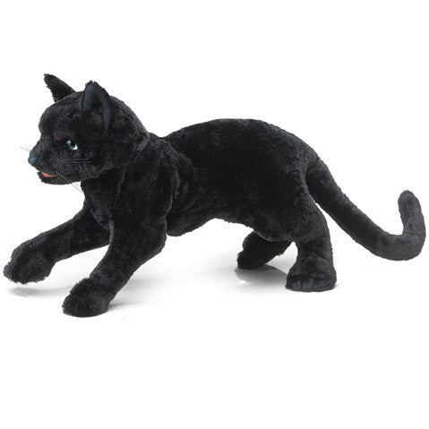 Black Cat Hand Puppet - Folkmanis