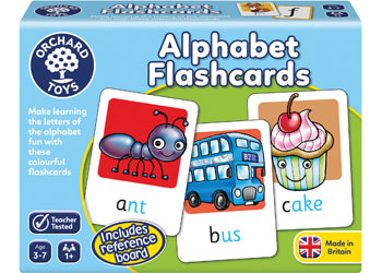 Alphabet Flash Cards - Orchard Toys