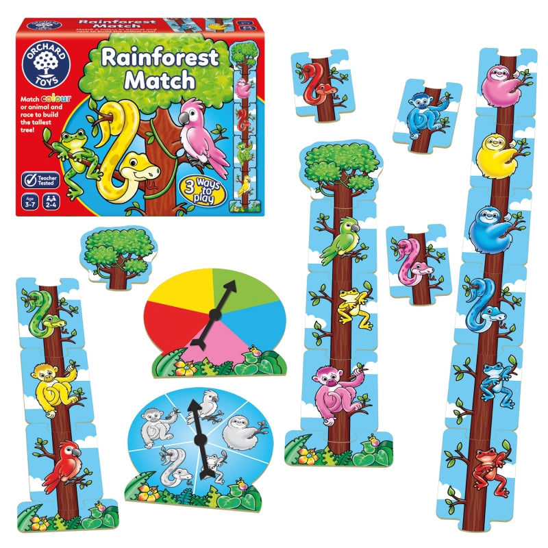 Rainforest Match - Orchard Toys