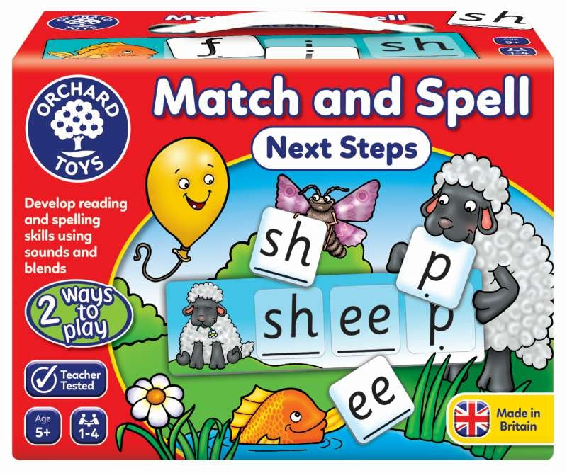 Match & Spell Next Steps - Orchard Toys