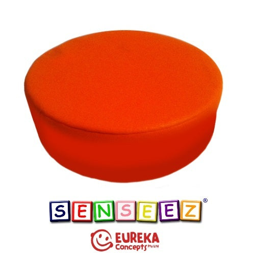 Orange Circle Vinyl Vibrating Cushion - Senseez