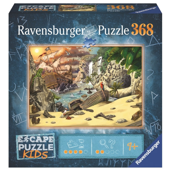 Pirates Peril Kids Escape Puzzle 368pc - Ravensburger